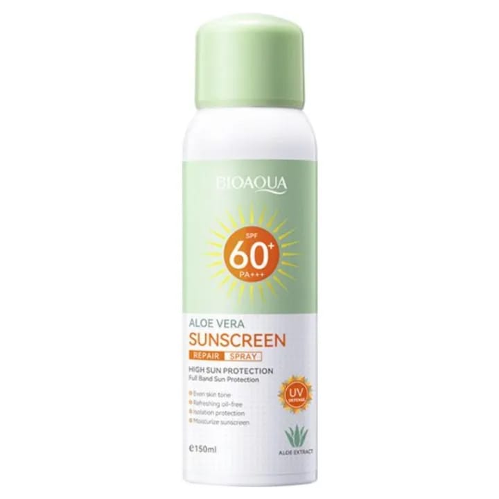 Bioaqua - Aloe Vera Sunscreen Spf 60 Spray 150Ml