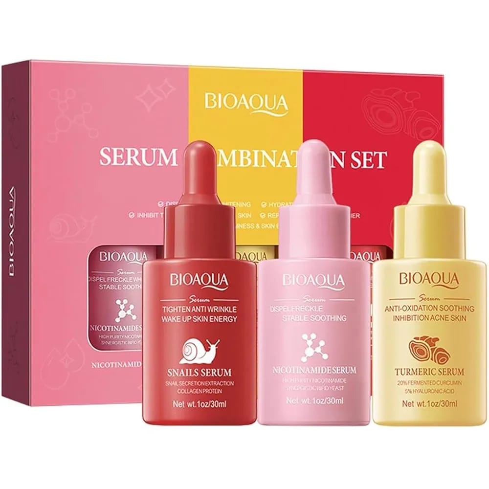 BIOAOUA Whitening & Tightening Nicotinamide Serum Combination Set