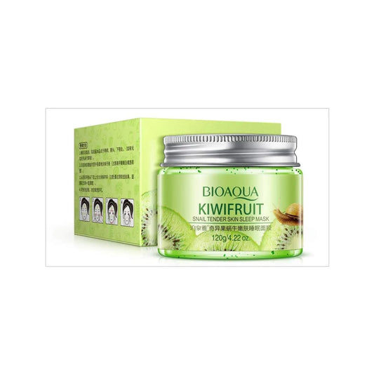 BIOAQUA Kiwifruit Snail Tender Skin Sleep Mask