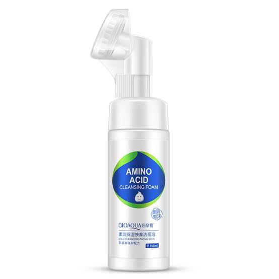 Bioaqua Amino Hyaluronic Acid Cleansing Natural Foam All Skin Types 150ml