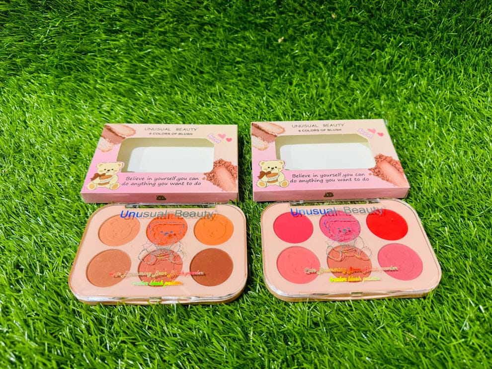 UNUSUAL BEAUTY 6 COLOUR BLUSH KIT Regular