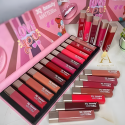 3Q Beauty Matte Lipgloss Long Lasting Set of 12