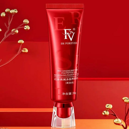Buy 1 Get 1 free FV Foundation (Ivory) Oil Absorb Liquid Foundation Best Tube Foundation Full Coverage Base 30g